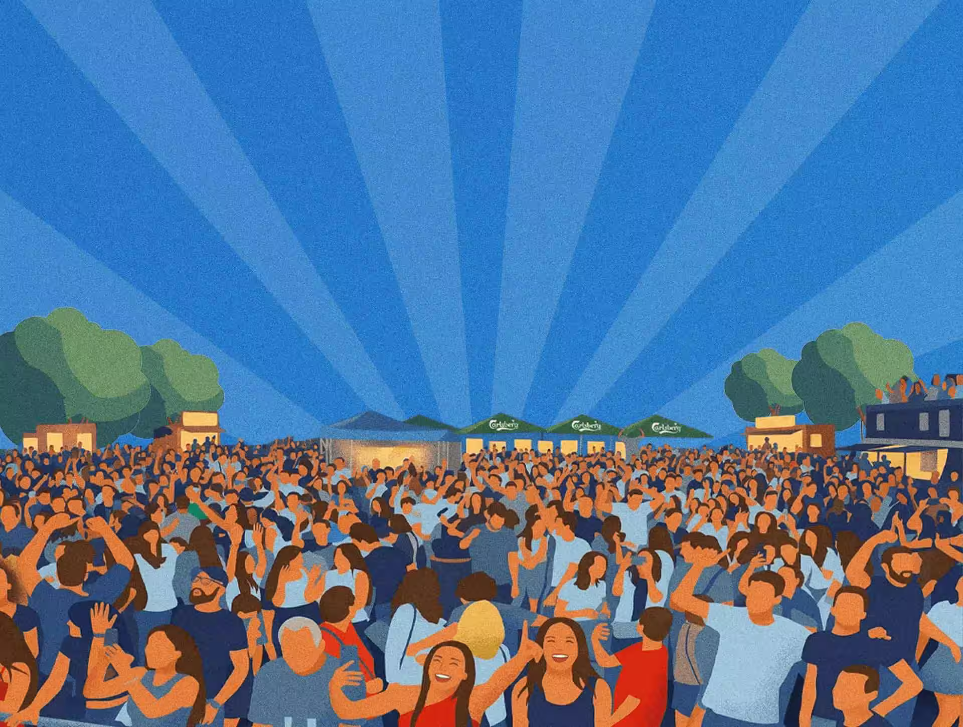 Street Food Fest Atmosphere